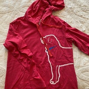 Athletic Black Dog pullover.